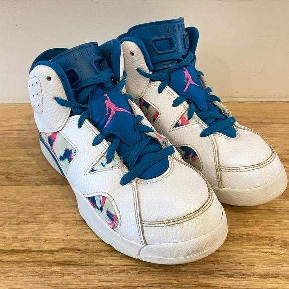 Air Jordan 6 Retro GS 'Green Abyss' - Picture 2 of 9